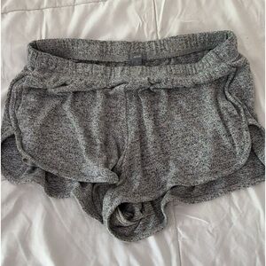 Light Gray Aerie Lounge Shorts